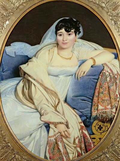 Portrait of Madame Riviere (1773-1848) nee Marie Francoise Jacquette Bibiane Blot de Beauregard, 1805 by Jean Auguste Dominique Ingres